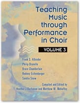 Teaching Music Through Performance in Choir book cover